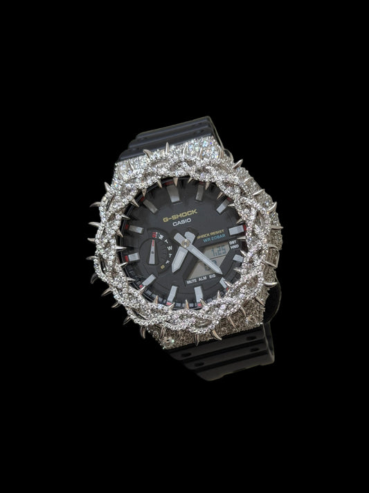 VS1 Natural Diamond Mosaic Thorn Set Casio G Shock 9 CT