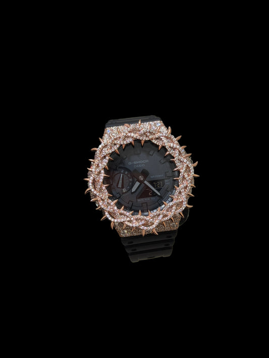 VS1 Natural Diamonds Mosaic Thorn 9Ct G Shock