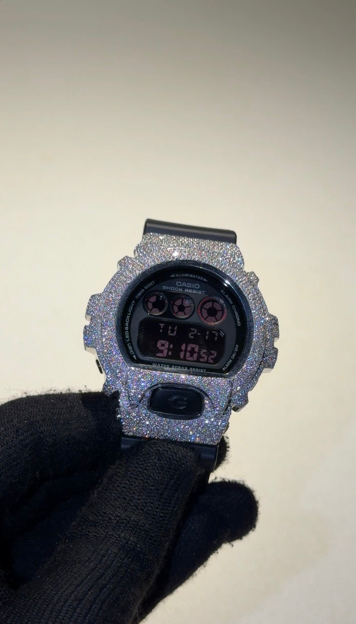 Vs1 Natural Diamomds 5.5ct G Shock 6900 Model