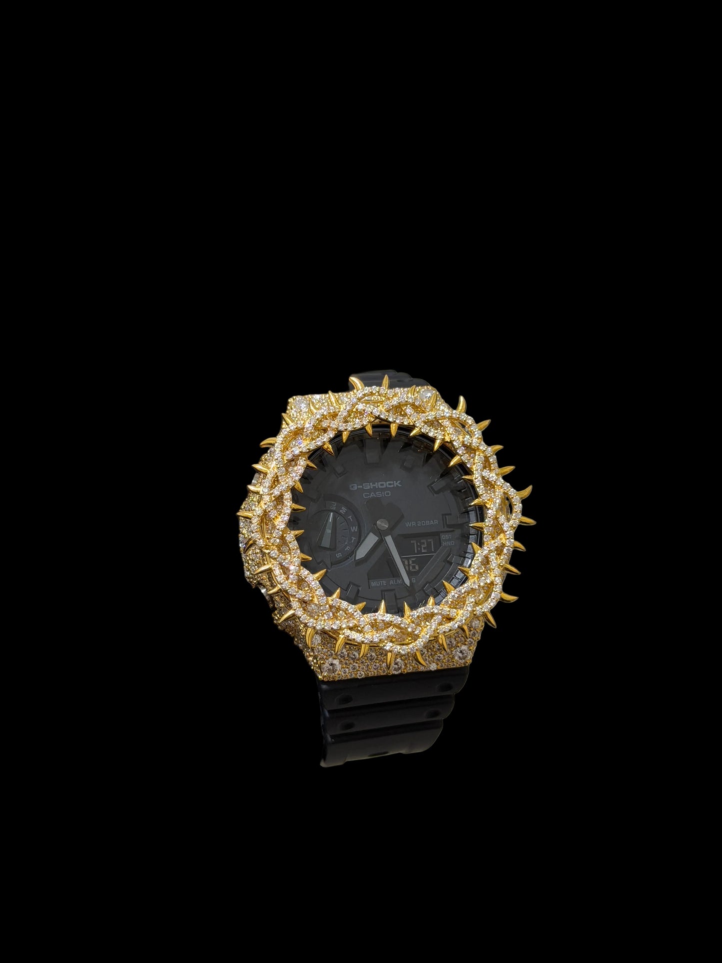 VS1 Mosaic Setting Natural Diamond G Shock 9CT
