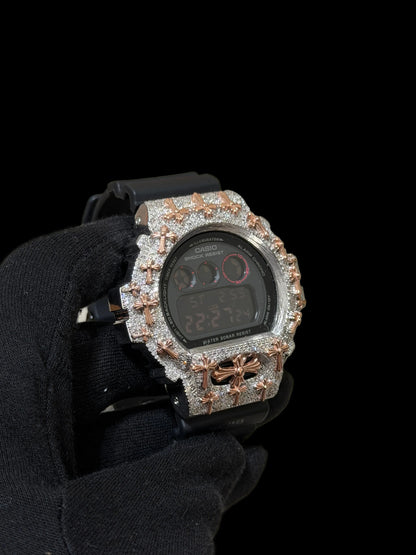 Custom Casio Diamond G Shock 5Ct VS Natural 6900