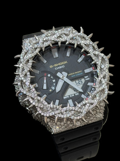 VS1 Natural Diamond Mosaic Thorn Set Casio G Shock 9 CT