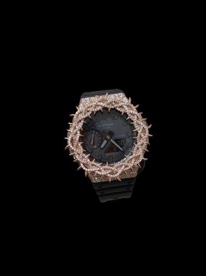 VS1 Natural Diamonds Mosaic Thorn 9Ct G Shock