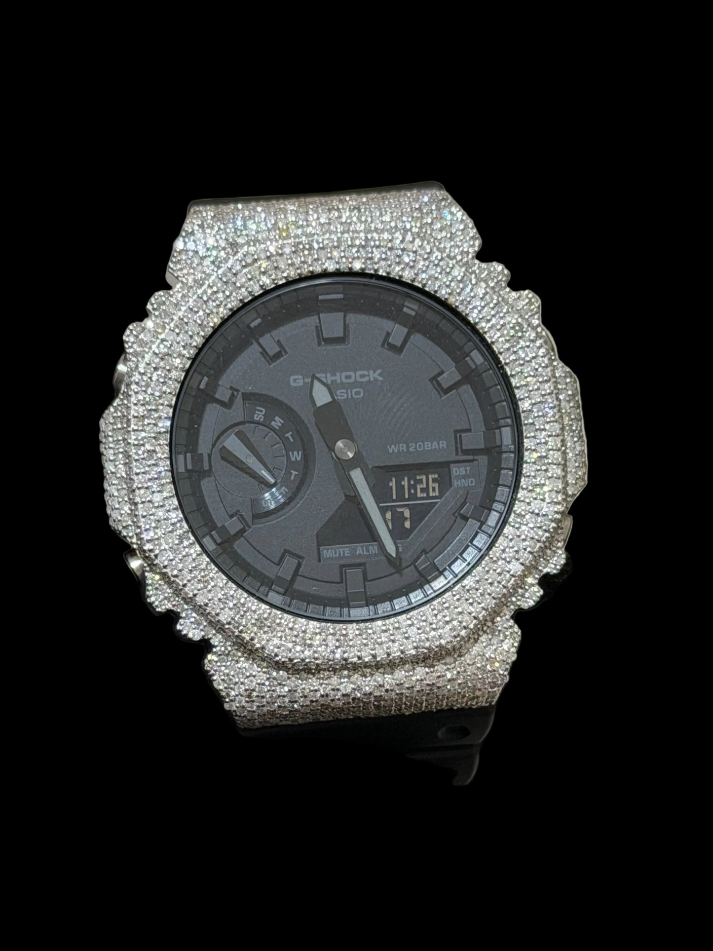 VS Natural Diamond Casio G Shock 5CT Ga2100