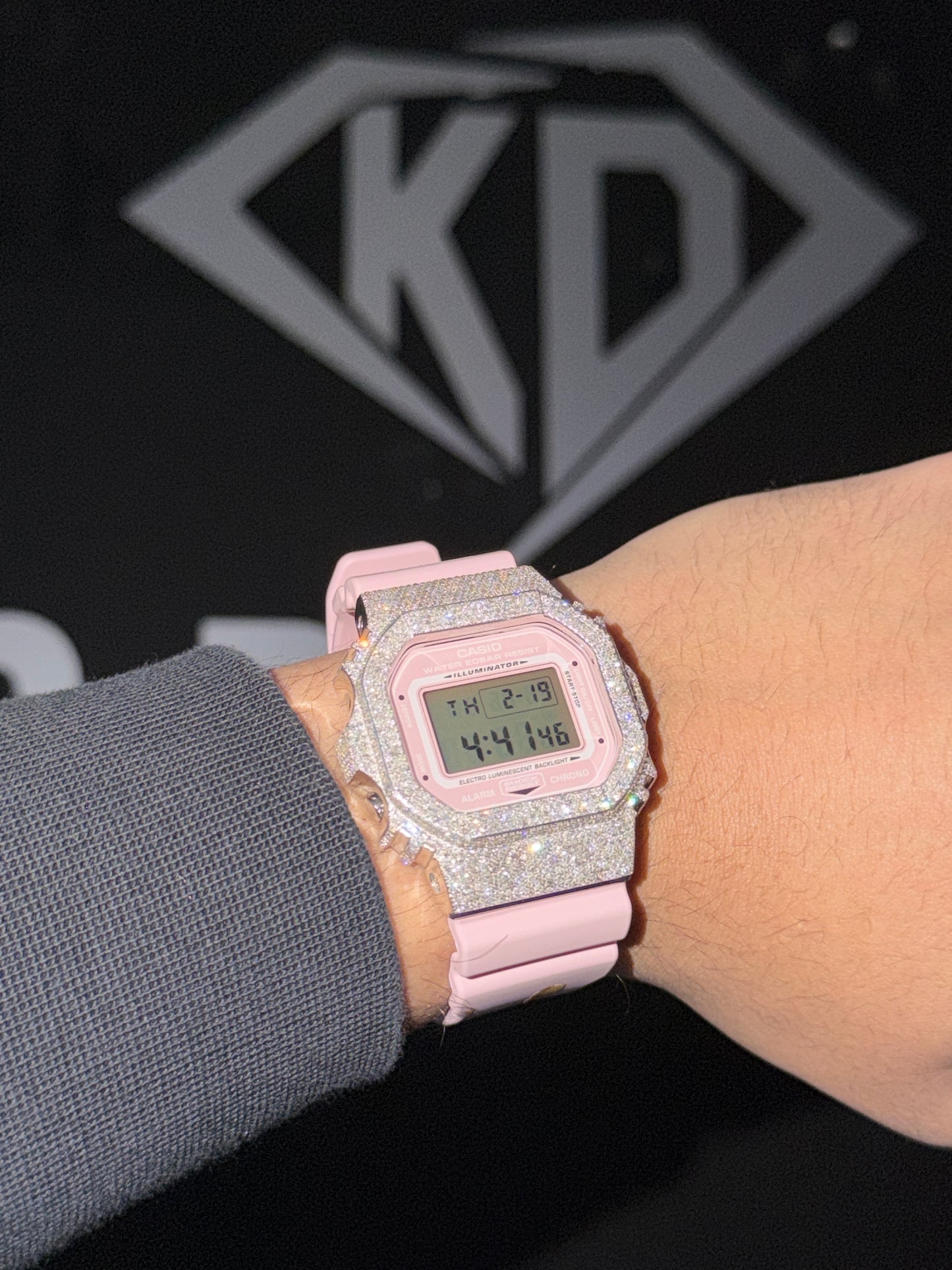 Limited Edition IceCream G Shock 5Ct Vs1 Natural Diamonds