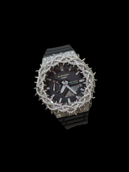 VS1 Natural Diamond Mosaic Thorn Set Casio G Shock 9 CT