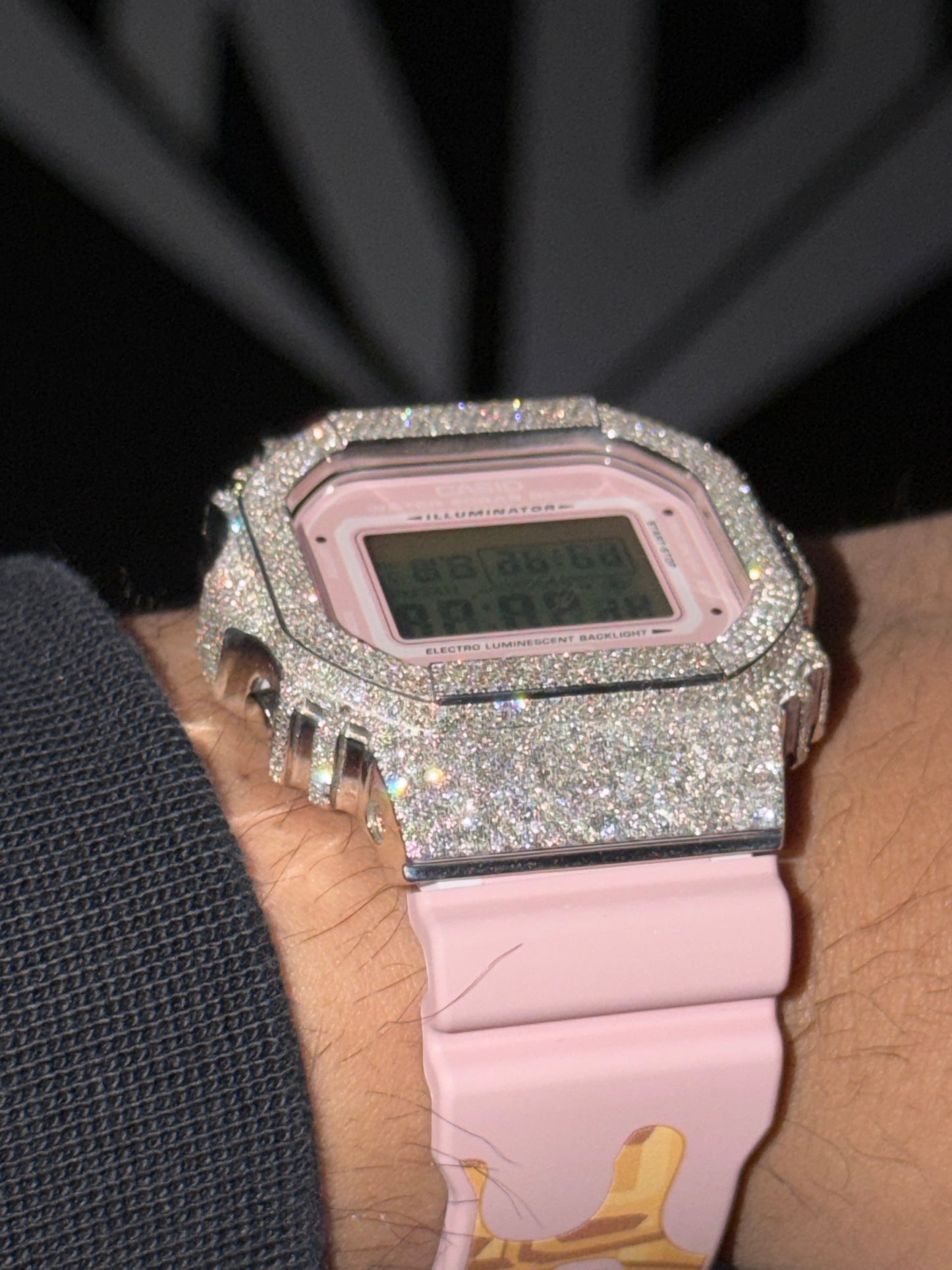Limited Edition IceCream G Shock 5Ct Vs1 Natural Diamonds