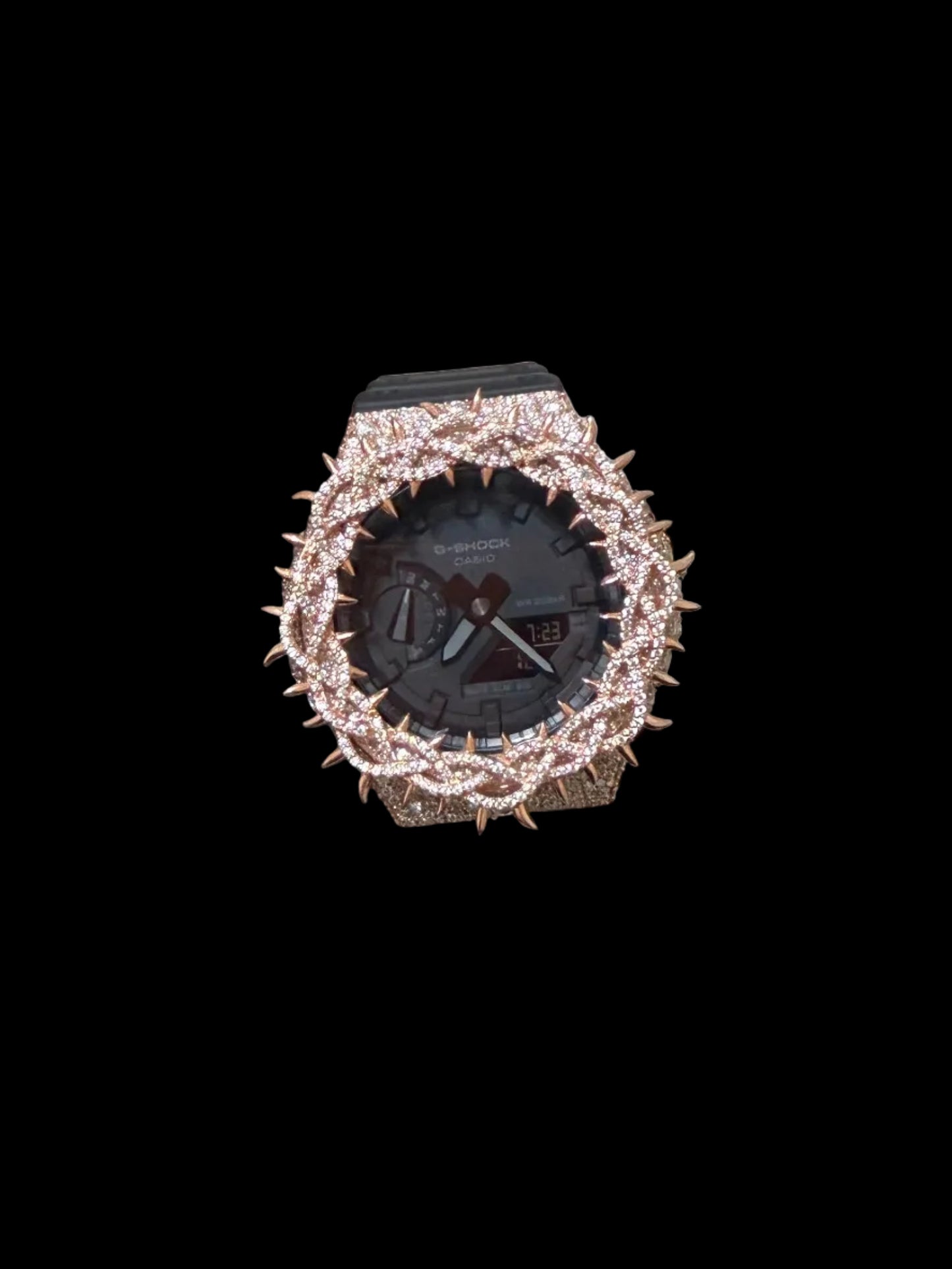 VS1 Natural Diamonds Mosaic Thorn 9Ct G Shock