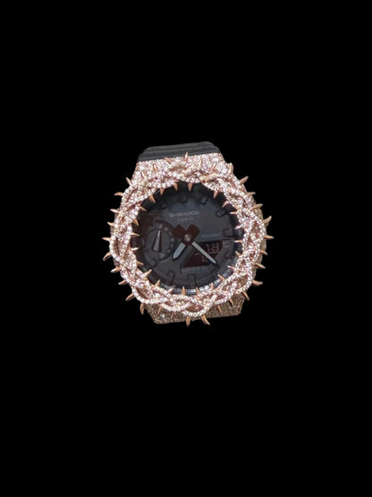VS1 Natural Diamonds Mosaic Thorn 9Ct G Shock