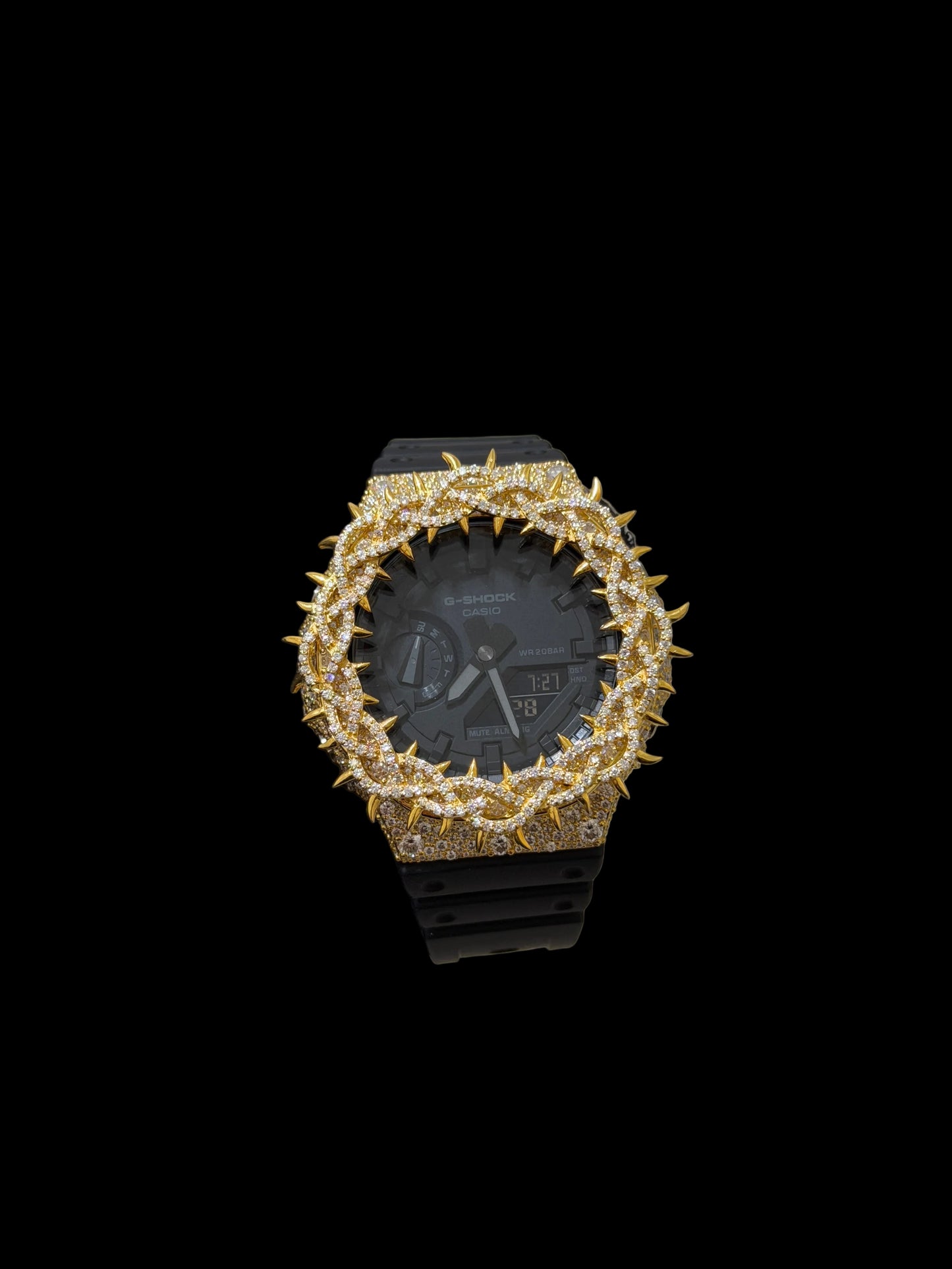 VS1 Mosaic Setting Natural Diamond G Shock 9CT